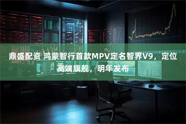 鼎盛配资 鸿蒙智行首款MPV定名智界V9，定位高端旗舰，明年发布